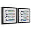 «Sardine Team I», ensemble de 2 cadres photo sur toile-149528991-149528990