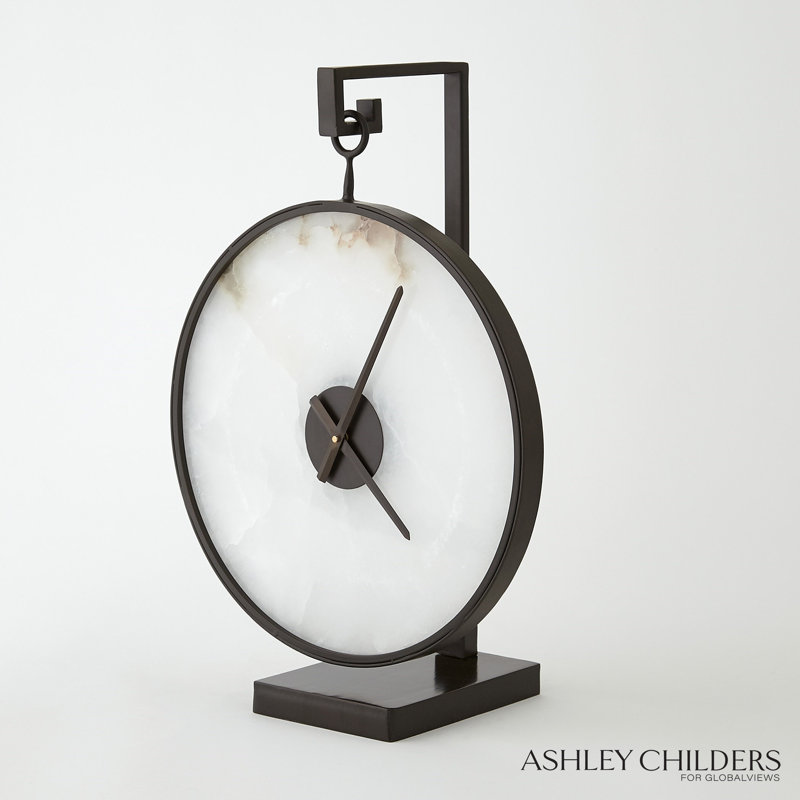 Anya Clock-Black/Bronze