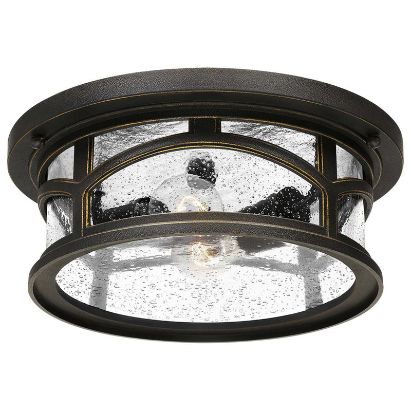 Lolington Glass Flush Mount