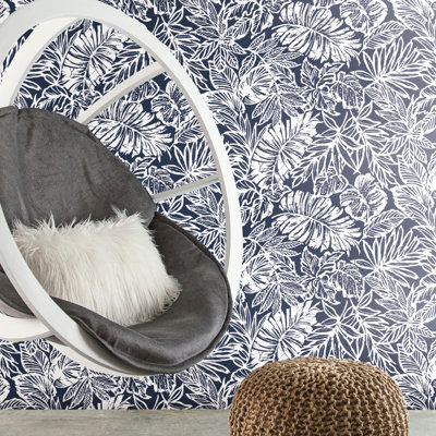 Eshelman Peel & Stick Floral Roll