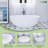 Freestanding Solid Surface Soaking Bathtub