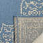 Tapis bleu / crème Donivin-27433935