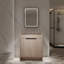 Base de meuble-lavabo autoportant avec portes à fermeture douce-1368819566