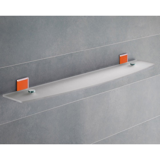 Tablette murale l 22,8" Dowsing, Orange