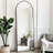 Arched  Metal Oversized Full-Length Mirror-1999766904-2000019599