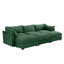 Canapé modulaire en chenille-1985187272
