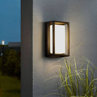 EERU LED Up and Down Outdoor Wall Light 12W 3000K Warm White, Outdoor  Waterproof LED Wall Lamp as Porch Light Fixture Waterproof Exterior Light