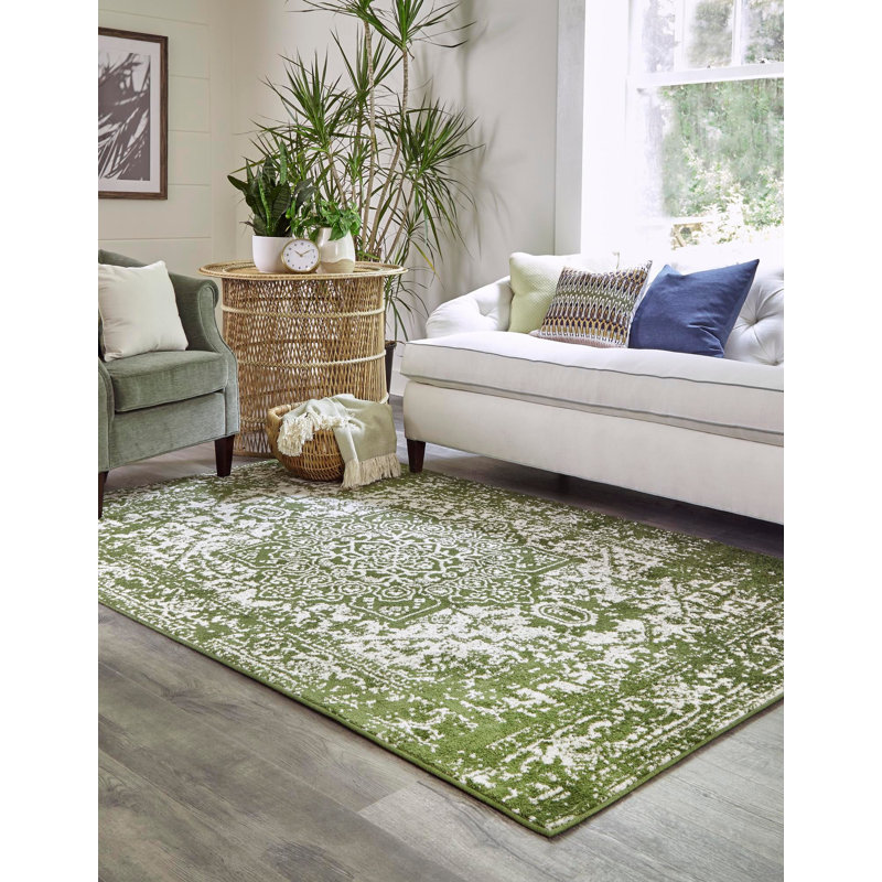 Giverny Oriental Indoor Rug, Rectangle 4' x 6'