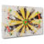Bulls Eye Dartboard - Wrapped Canvas-61878374