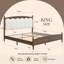 Structure de lit tapissier Heritage Mid-Century-129229649