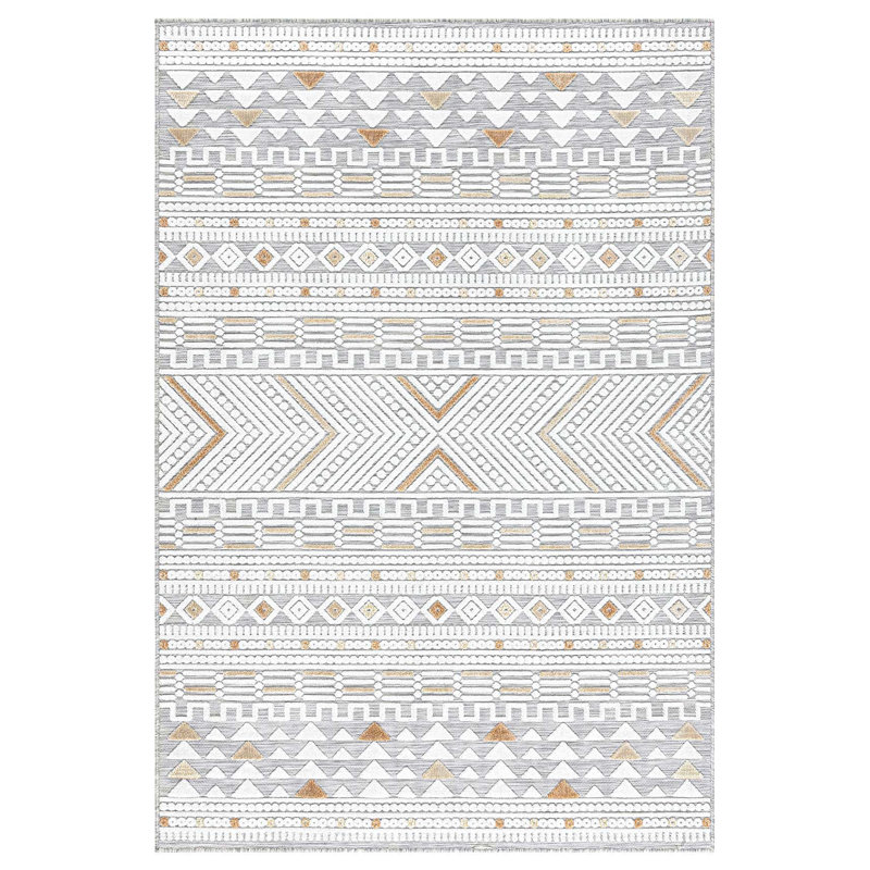 Koljo Geometric Rug, Rectangle 1'8" x 2'8"
