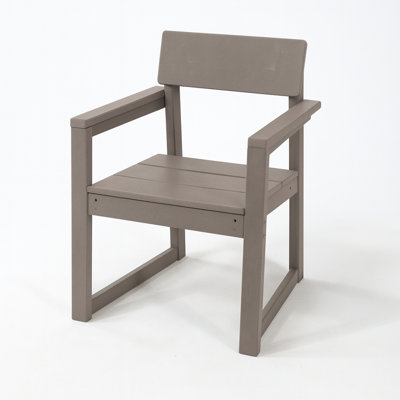 Fauteuils d'extérieur et de jardin en PEHD avec chaises de style moderniste