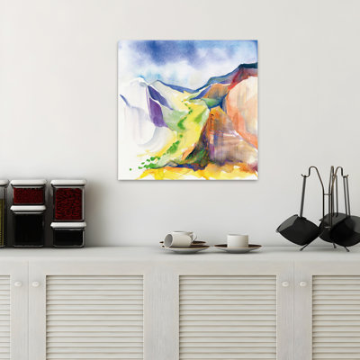 Verdant Valley Contemporary Abstract Art