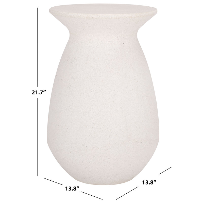 Vikki Concrete Accent Table