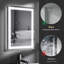Miroir à DEL pour salle de bain avec éclairage-65644110