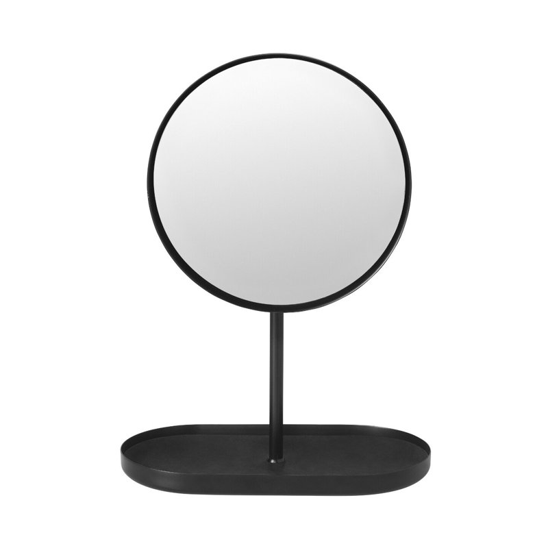 Modo Frameless Vanity Mirror, Black