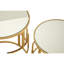 Elsner Glass Top Drum Nesting Tables