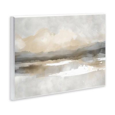 Plaque murale «Subtle Watercolor Mountains», conception par Creative Studio