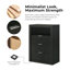 Commode 3 tiroirs avec tablette Hildebran-124414199