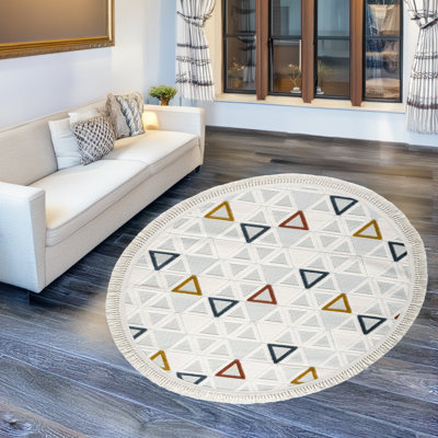 Tapis rond 74,8 po