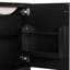 Meuble-lavabo de 20 pouces au design moderne avec lavabo en céramique, tablette réglable et porte à tiroir à fermeture en douceur-1217429299