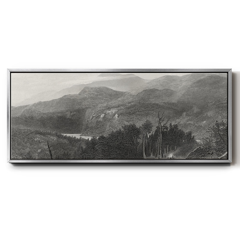 The Smoky Mountains - Toile encadrée, H 24 po x l 60 po