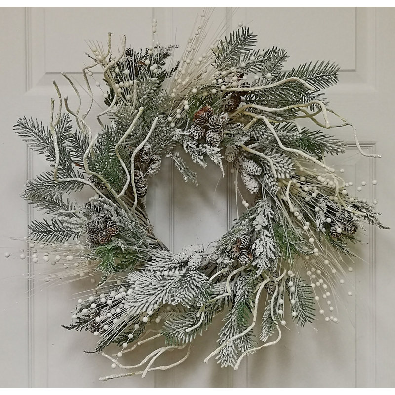 Faux Pine 22'' Wreath