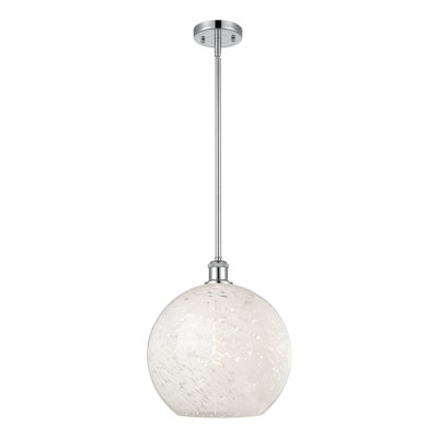 Ballston Mouchette 1 Light Stem Hung Pendant-516-G1216