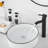 6688H-Single-Handle One Hole Bathroom Vessel Sink With Drain Assemly-104942182