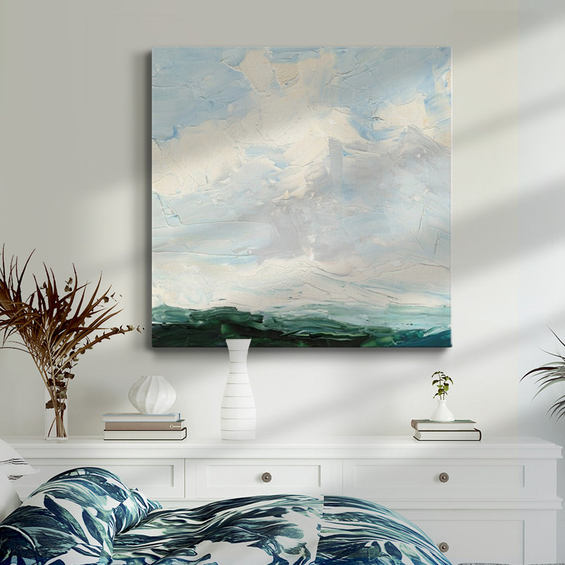 Toile tendue perdue dans les nuages I-Premium Gallery - prête à être accrochée