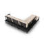 230cm Wide Ash Patio Sectional with Cushions-1420601636-1461019928
