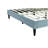 75.9'' W King Size Upholstered Platform Bed with Velvet Fabric & Square Tufted Headboard, Blue-1578582505