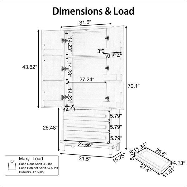 Dimensions du produit