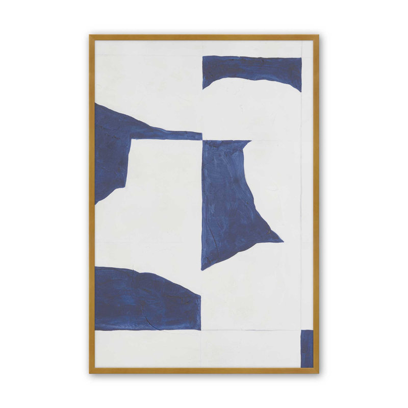 «Glacial Mass II» par Michael Willett, reproduction d'art sur toile, Encadrement ouvert sans papier mat, H 16 po x l 12 po