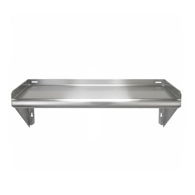 Whitehaus Culinary Equipment Knock Down Stainless Steel Wall Mount Shelf