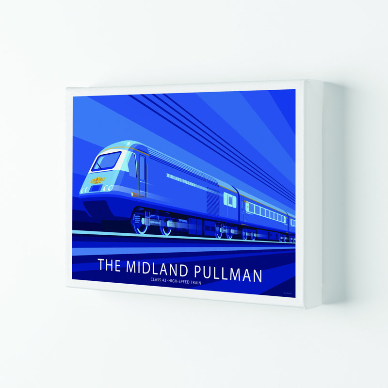 Hst Pulman by Stephen Millership - Print on Canvas, 40cm H x 50cm W x 4cm D, Wrapped Canvas