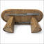 Table basse extensible avec pieds à lattes