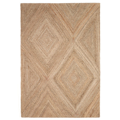 Tapis naturel tressé à la main Bovin