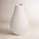Jenny Large White Iron Table Vase