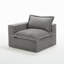 Upholstered Armchair-1674275079