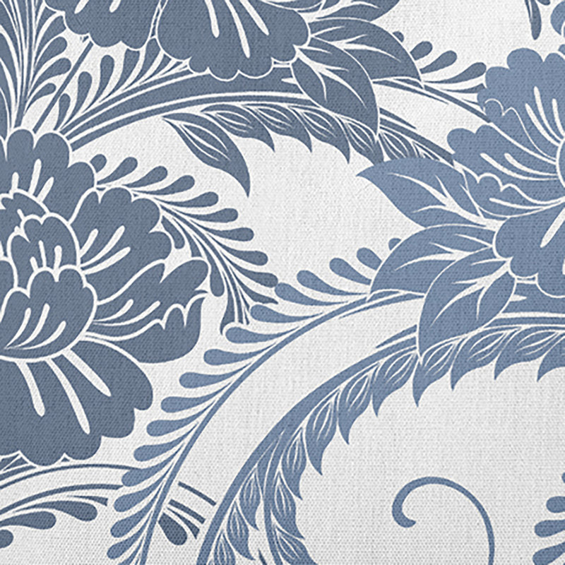 Housse de coussin décoratif en polyester par E by Design, 18 po x 18 po, Bleu marine
