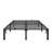 Full Metal Bed Frame 16 Inch - No-Screw Assembly, Low Profile Platform Bed, No Box Spring, Heavy Duty Steel-2068984907