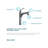 Gourmet Pull Out Single Handle Kitchen Faucet-9111787
