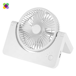 RobLux Electric Floor Standing Cooling Fan Industrial Misting Automatic Add  Water Oscillating Tilting Head Portable Commercial Quiet DC Motor 260