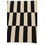 Tapis noir et blanc Osbourne