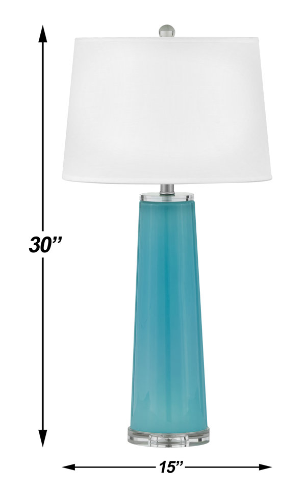 Towley Glass USB Table Lamp