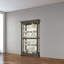 Tyler VI Lighted Curio Cabinet-1908740183