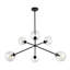 Lustre moderne 40 lumières 6 lumières Learco-275959761