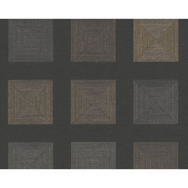 Non-Pasted Geometric Wallpaper Roll