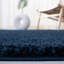 Tapis à poil long bleu marine Aeryn-230891709